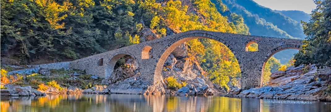 A stone bridge near Ardino